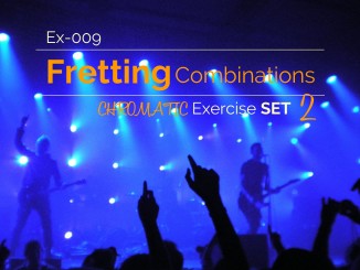Ex-009 Fretting Combination Chromatic Exercise Set 2