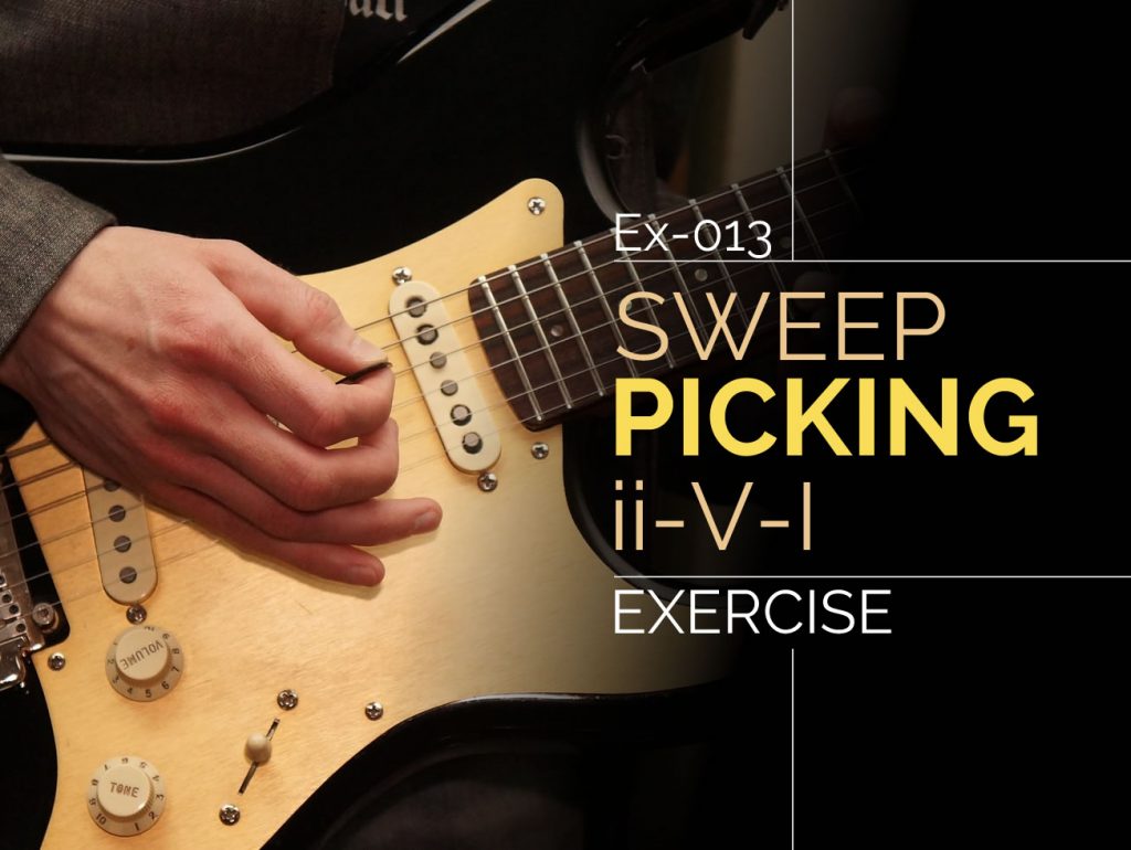 guitar lesson sweep picking